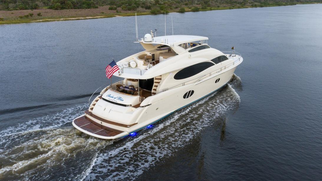 yacht Shades of Blue